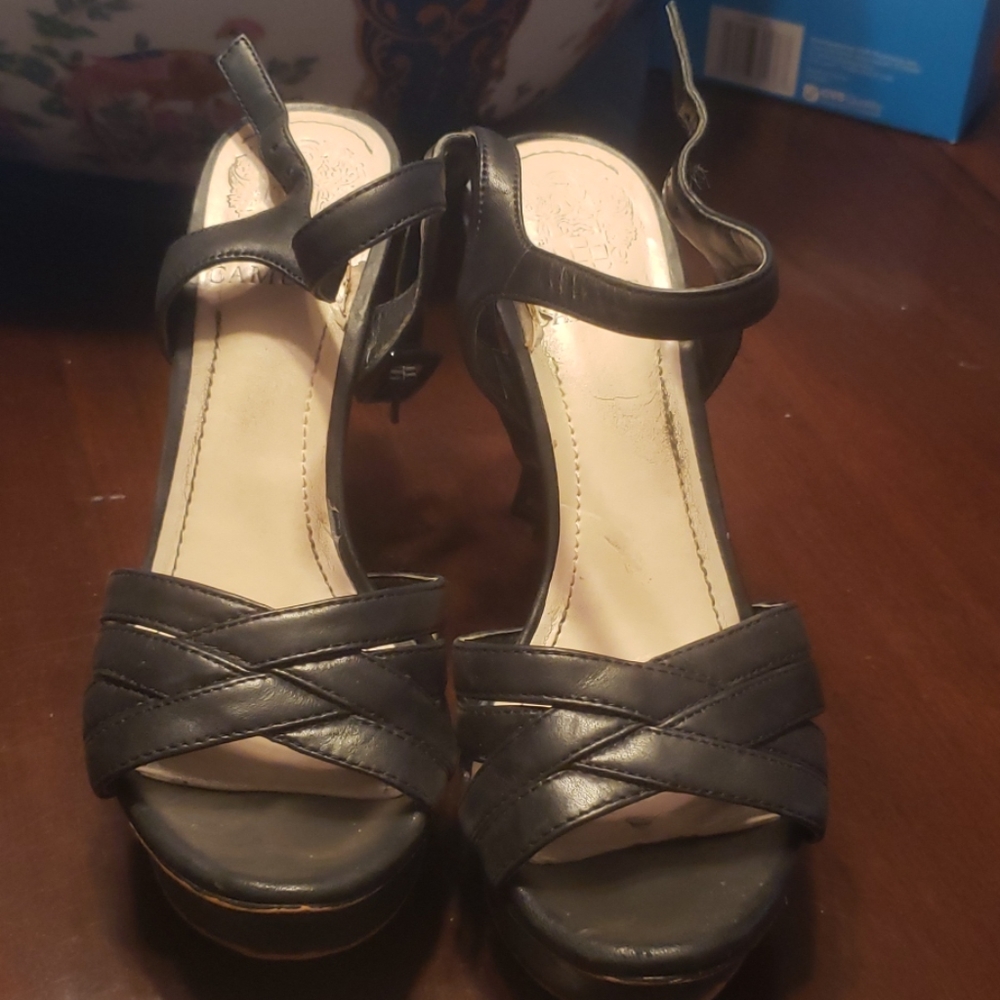 black shoes